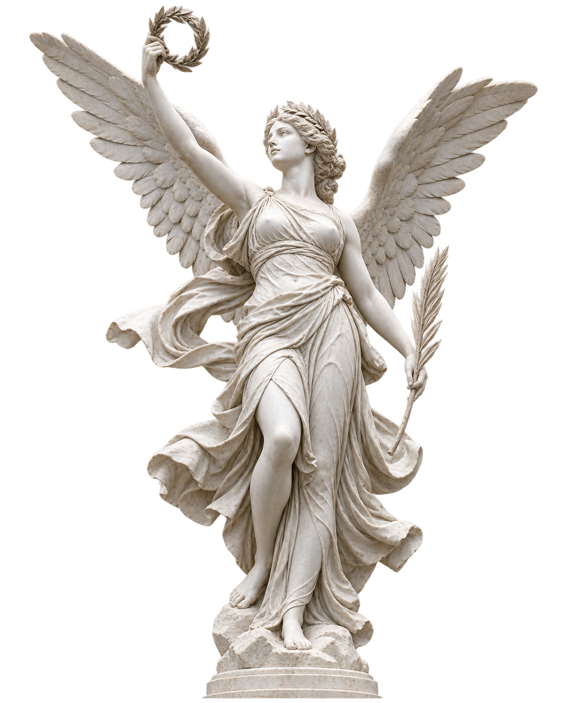 Classical marble sculpture representing Art fairs & biennials